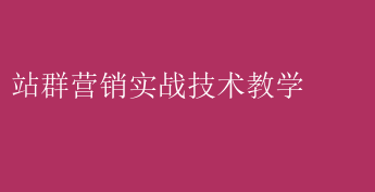 站群营销实战技巧大揭秘-JieYingAI捷鹰AI